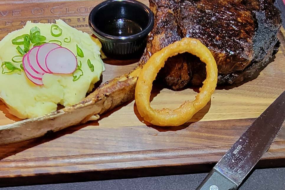 Latest Specials Featuring Our Famous Tomahawk Steak