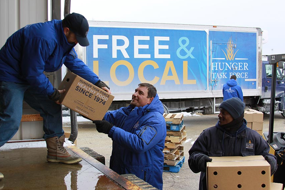 Giving Back to Milwaukee Hunger Task Force